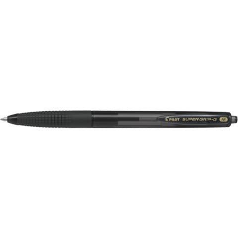 Penna a sfera a scatto Pilot Super Grip G punta M nero 1614